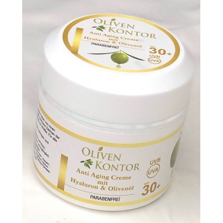 Anti Aging Creme mit Hyaluron & Olivenöl